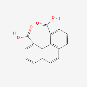 Chemical structure of 4,5-Phenanthrenedicarboxylic acid