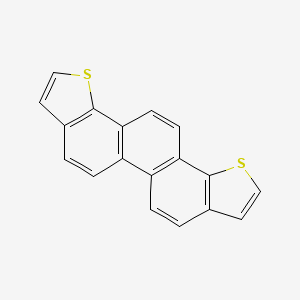 Chemical structure of Phenanthro[1,2-b:8,7-b']dithiophene