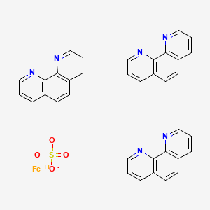 Chemical structure of 1,10-Phenanthroline ferrous sulfate
