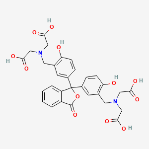 Chemical structure of Phenolphthalein complex indicator