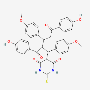 Chemical structure of Phenyldi(pyren-1-yl)phosphine oxide
