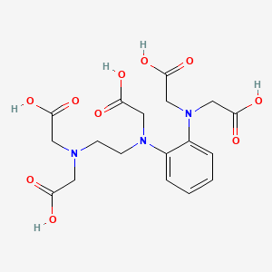 Chemical structure of Phenyleneethylenetriamine Pentaacetic Acid