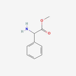 Chemical structure of Methyl phenylglycine