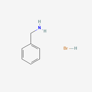 Chemical structure of Benzylamine hydrobromide