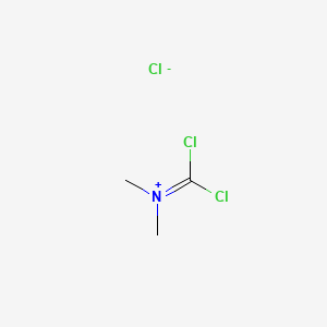 Chemical structure of Phosgeniminium chloride
