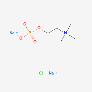 Chemical structure of Phosphocholine Chloride Sodium Salt