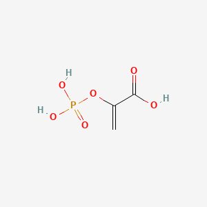Chemical structure of Phosphoenolpyruvate