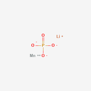 Chemical structure of Phosphoric acid, lithium manganese salt