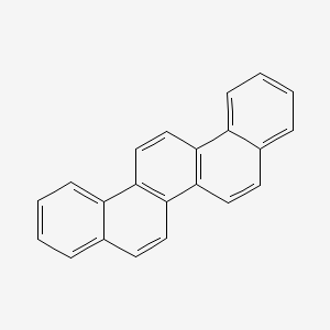Chemical structure of Picene