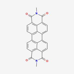 Chemical structure of PigmentRed179