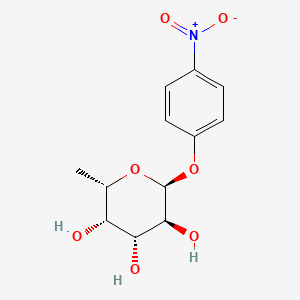 Chemical structure of p-Nitrophenyl α-L-fucoside