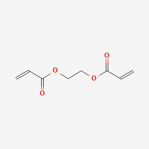 Chemical structure of Poly(ethylene glycol) diacrylate (MW:2000)