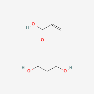 Chemical structure of PolypropyleneGlycolDiacrylate(n=approx·12)(stabilizedwithMEHQ)