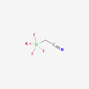 Chemical structure of Potassium (cyanomethyl)trifluoroborate