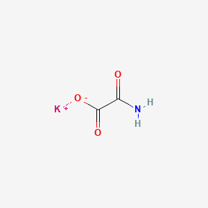 Chemical structure of Potassium 2-amino-2-oxoacetate