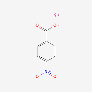 Chemical structure of Potassium 4-nitrobenzoate