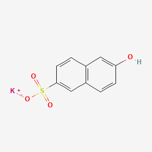 Chemical structure of Potassium 6-hydroxynaphthalene-2-sulfonate