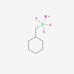 Chemical structure of Potassium cyclohexylmethyltrifluoroborate