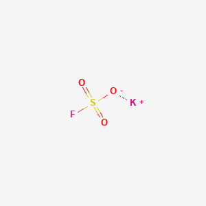 Chemical structure of Potassium fluorosulfate