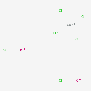 Chemical structure of Dipotassium hexachloroosmate