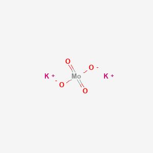 Chemical structure of Potassium molybdate