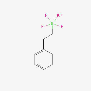 Chemical structure of Potassium Phenethyltrifluoroborate