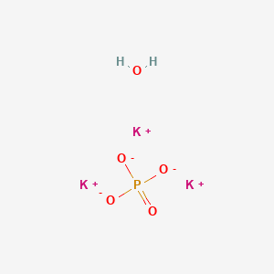 Chemical structure of Potassium phosphate tribasic monohydrate