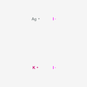 Chemical structure of Potassium silver iodide
