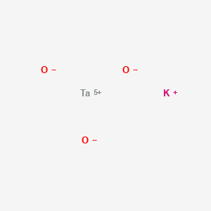 Chemical structure of Potassium tantalum oxide