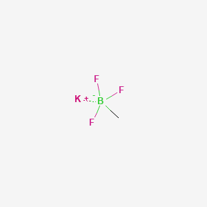 Chemical structure of Potassium trifluoro(methyl)borate