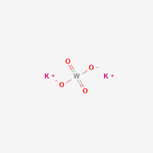 Chemical structure of Potassium tungstate