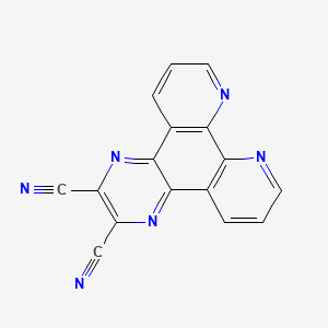 Chemical structure of PPDN