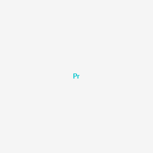 Chemical structure of Praseodymium powder, -40 mesh, 99·5%