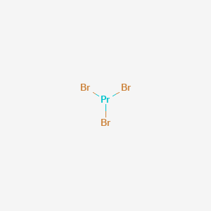 Chemical structure of Praseodymium(III) bromide