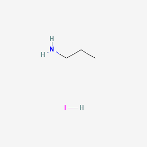 Chemical structure of Propylamine Hydroiodide