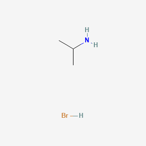 Chemical structure of Propan-2-amine hydrobromide