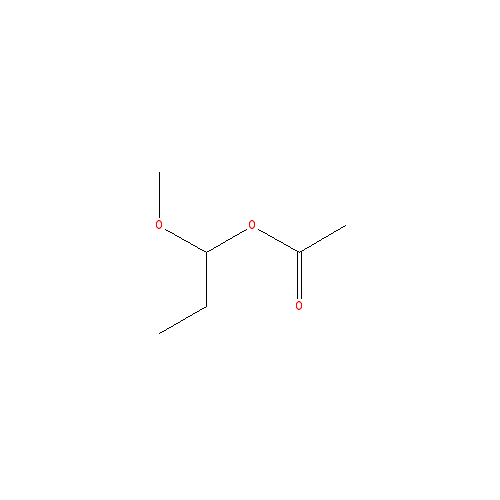Chemical structure of Propylene Glycol Methyl Ether Acetate