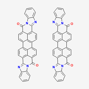 Chemical structure of PTCBI (cis-and trans-mixture)