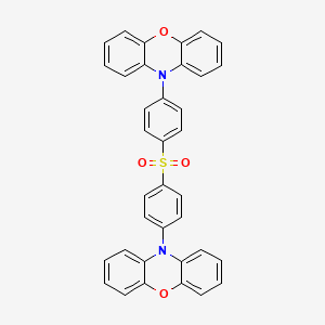 Chemical structure of PXZ-DPS