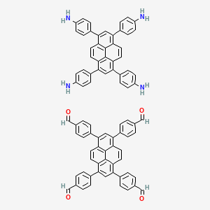 Chemical structure of py-py-cof