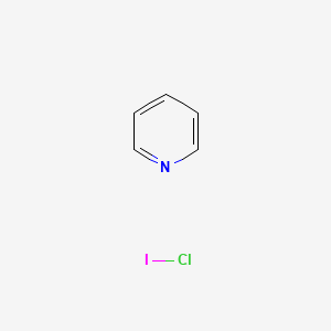 Chemical structure of Pyridine iodine monochloride