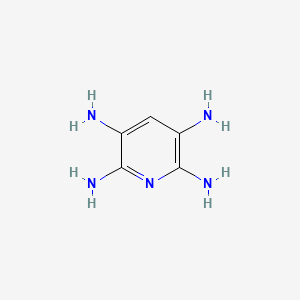 Chemical structure of 2,3,5,6-Pyridinetetramine