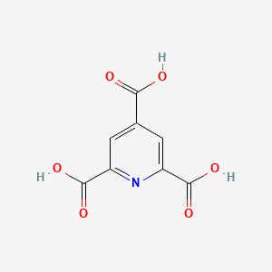 Chemical structure of Pyridine-2,4,6-tricarboxylic acid
