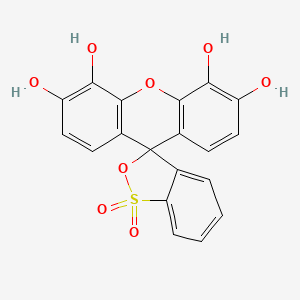 Chemical structure of Pyrogallol red