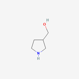 Chemical structure of Pyrrolidin-3-yl-methanol