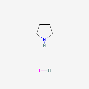 Chemical structure of Pyrrolidine Hydriodide