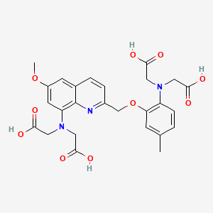 Chemical structure of Quin II