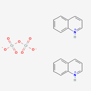 Chemical structure of Quinolinium dichromate