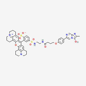 Chemical structure of Red-CLA