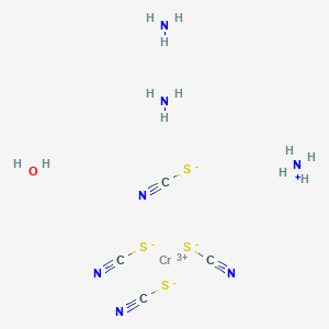 Chemical structure of Reinecke salt monohydrate
